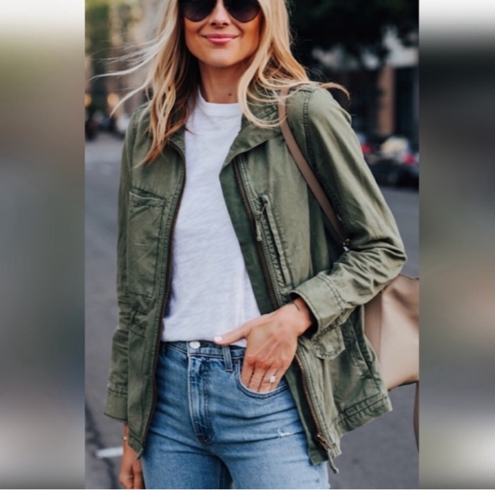 MADEWELL Fleet Cargo Jacket! Lightweight. Desert Olive. Size XS